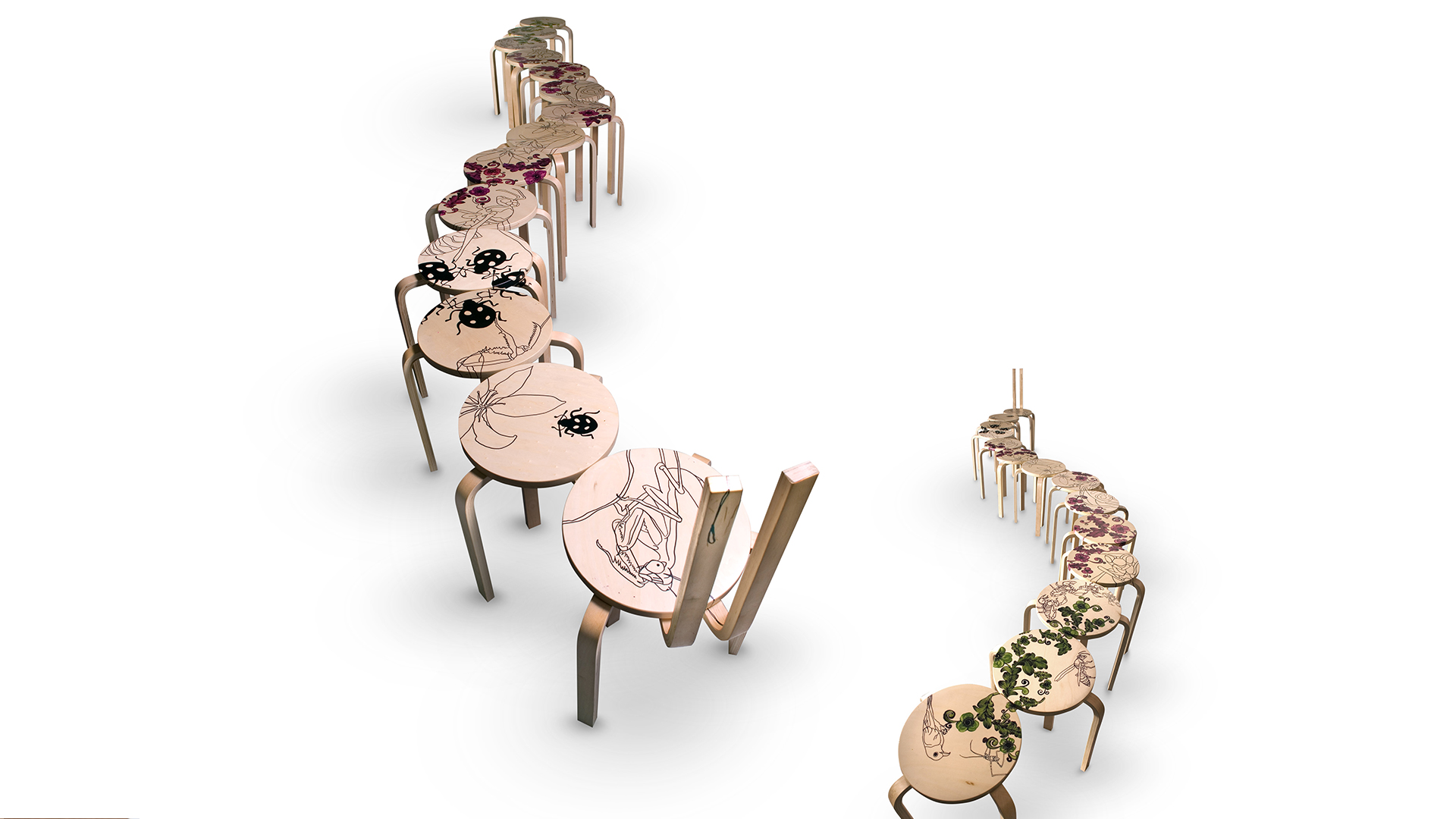 стул Одиннадцать+три decorkuznetsov 